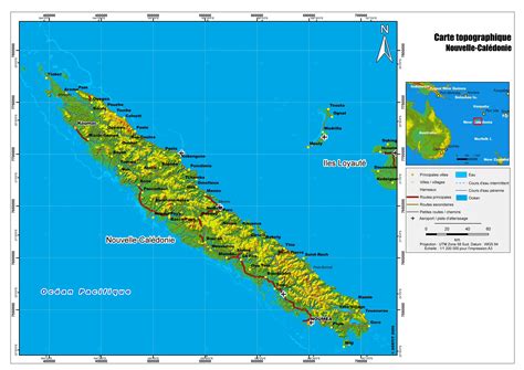New Caledonia Maps | Printable Maps of New Caledonia for Download