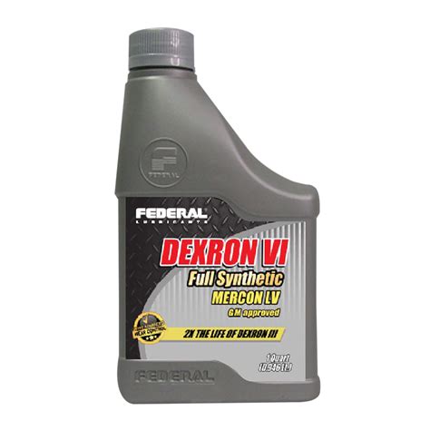 ATF Full Synth Dexron VI Mercon LV – Federal Lubricantes