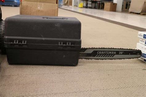 Craftsman 20 Chainsaw Prime Time Auctions Inc