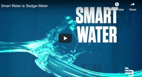 Video: Smart Water is: Badger Meter (sponsored) | California Water ...