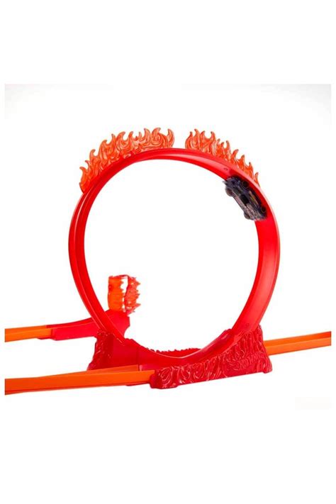 HOT WHEELS Hmc04 Track Builder Alev Temalı Akrobasi Seti Fiyatı Yorumları Trendyol