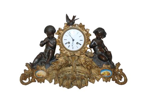 Orologio d appoggio Francia XIX sec Antichità Bova Palermo