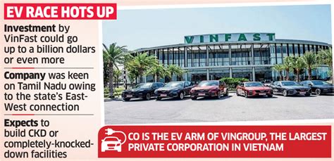 Vinfast Tesla Rival Vinfast To Set Up Ev Plant In Tamil Nadus