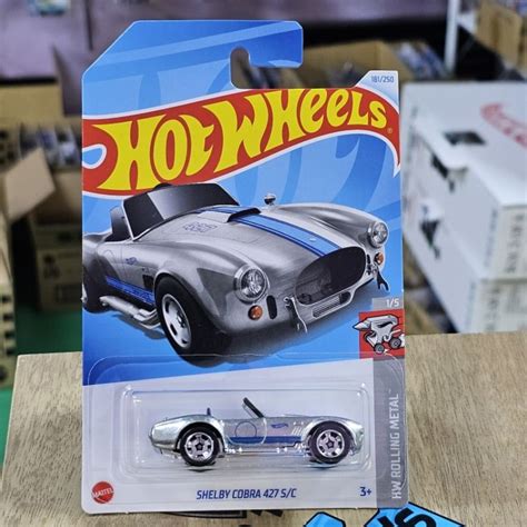 HOT WHEELS SHELBY COBRA 427 S C ZAMAC Shopee Malaysia