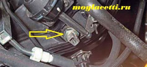 Датчик температуры испарителя на шевроле круз где находится - 84 фото