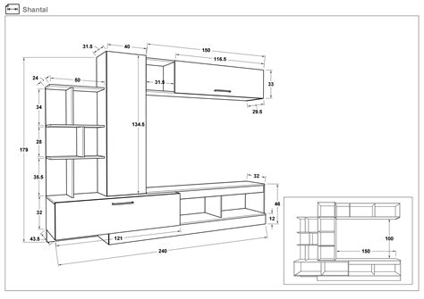 Секция Шантал | Мебели Виденов