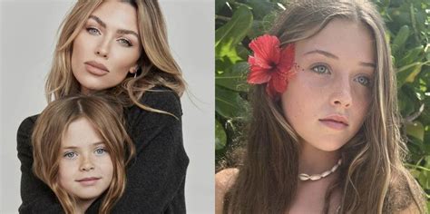 Abbey Clancy Receives Negative Feedback For Posting Photo Of 11 Year Old Daughter In Bikini