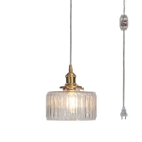 Fsliving Vintage Handle Pendant Lighting Swag With Ft Plug In Ul