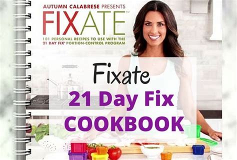 Fixate Cookbook Autumn Calabrese Personal Recipe Portion Control 21