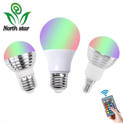 Gu E E Led Color Changing Rgb Magic Light Bulb Lamp V