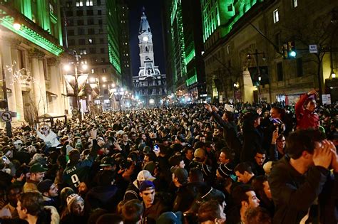 Photos: Philly takes to streets to celebrate Eagles’ first Super Bowl