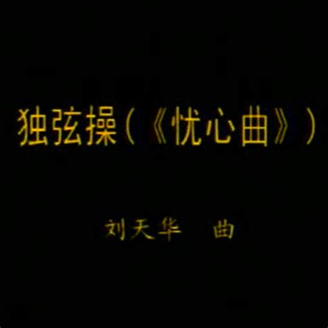 《独弦操》刘长福二胡教学讲解系列视频民族乐器网