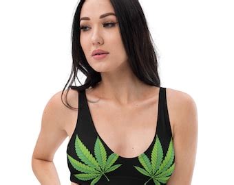 Cannabis Bikini Etsy