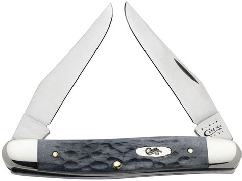 Case Gray Bone Muskrat 3 78 Closed Muskrat Ss Knifecenter 13014