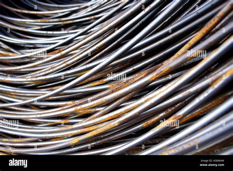 Coil of wire Stock Photo - Alamy