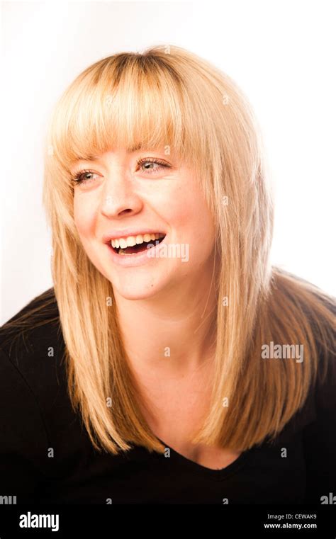 Bubbly Blonde Woman Hi Res Stock Photography And Images Alamy