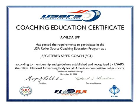 How To Get A Sports Coaching Certificate at Nicole Gibbs blog