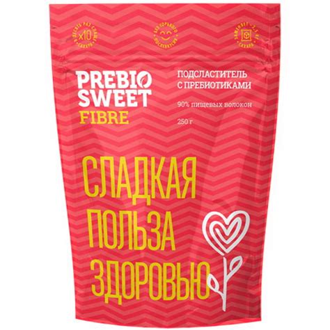 Prebio Sweet Fibre Пребиосвит сахарозаменитель с пребиотиками 250г ...