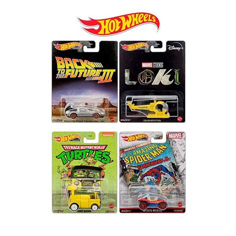 Set Miniaturas Hot Wheels Premium Tem Ticos Counting Minis