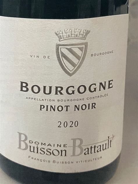 Domaine Buisson Battault Bourgogne France Burgundy Bourgogne