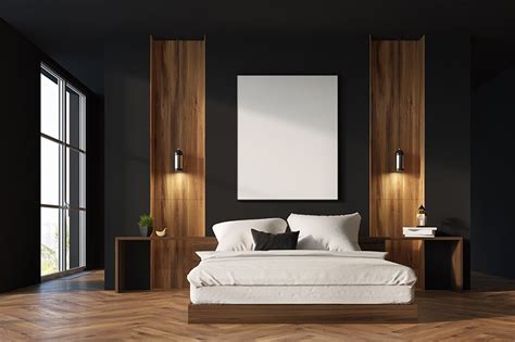 tips desain kamar warna hitam  elegan  tidak suram