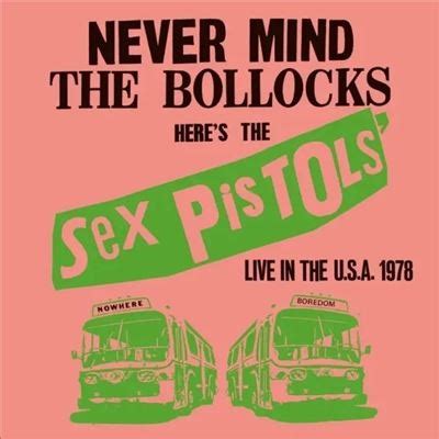 The Sex Pistols Live In The Usa Atlanta Red Vinyl