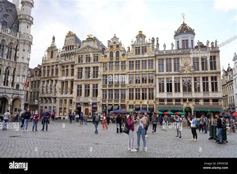 Brussels Belgium June Brussels Grand Place City Square