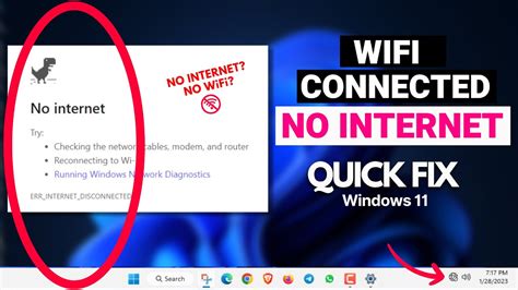 Fixed WiFi Connected But No Internet In Windows 11 Missing WiFi