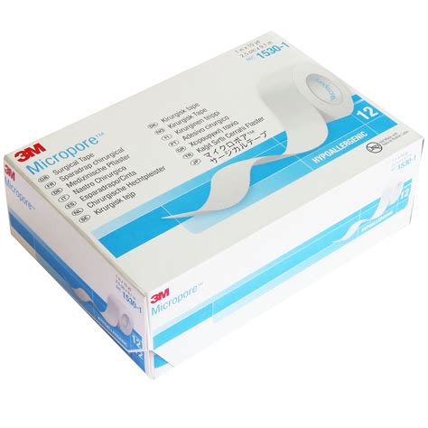 3M Micropore Tape 1" x 10yd (12/pkg) - Compumedics NeuroMedical ...