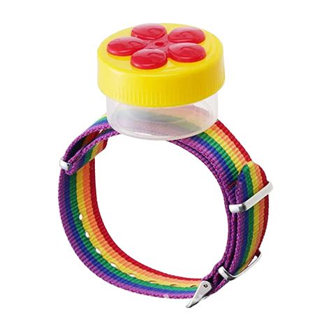 Floral Bird Feeders, Plastic Red Squirrel Proof Bird Feeders, Wrist