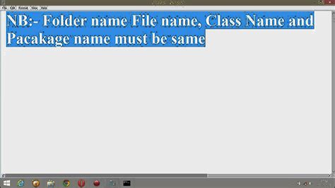 How To Create Package And Import Package In Java Simple Program Youtube