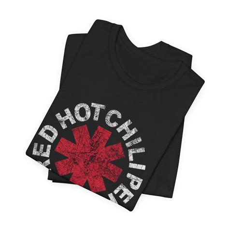 Red Hot Chili Peppers T Shirt Shirt Tshirt Band Tee Vintage Aesthetic Distressed Etsy