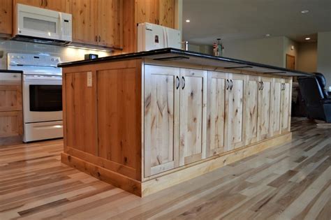 Knotty Alder Shaker Kitchen Rustic Kitchen Portland By Cabinets