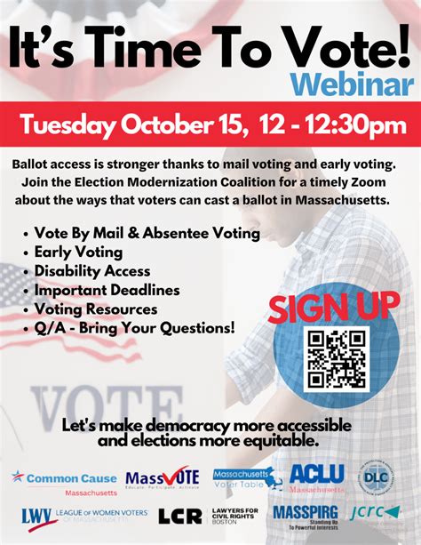 It's Time To Vote! 2024 Election Modernization Coalition Webinar