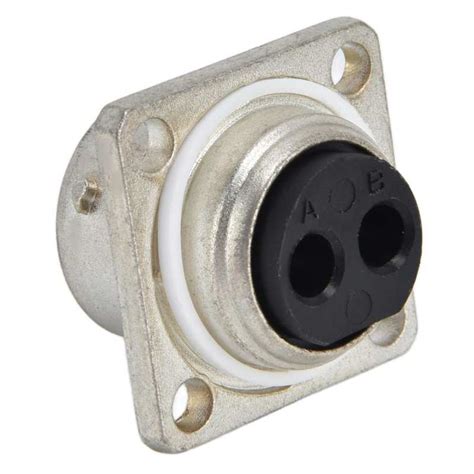 Power Connector 2 Pin Socket Emi Shielding With Co Grandado