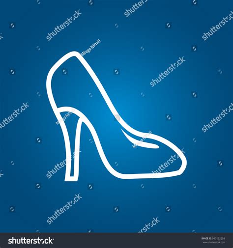 High Heel Icon Vector De Stock Libre De Regalías 540162658 Shutterstock