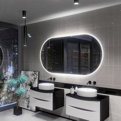 Lustro z Oświetleniem LED Hamburg - Alasta