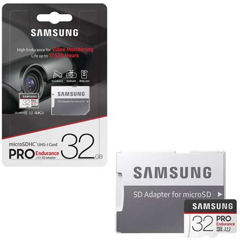 Original Samsung Pro Endurance 32GB MicroSDHC Memory Card (MB-MJ32GA/EU ...