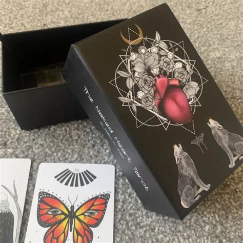Genuine The Naked Heart Tarot Deck By Jillian C Wilde Oop Picclick Uk