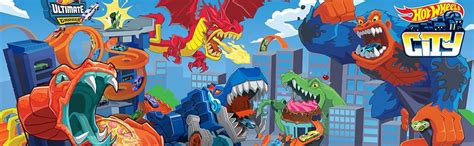 Hot Wheels Let S Race Netflix City Shark Wash Station With Scale Color Reveal Car Wash