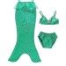 Meerjungfrau Kostüm Mädchen Bikini Meerjungfraukleid Topkostueme