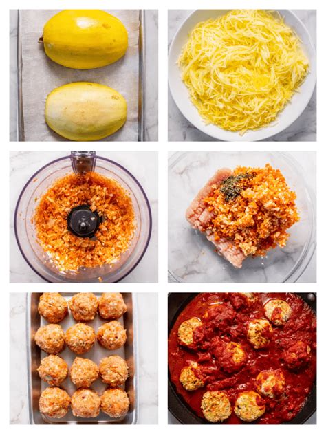 Healthy Meatballs With Spaghetti Squash Skinny Fitalicious®