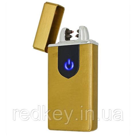 Купить Плазменная электроимпульсная USB-зажигалка Lighter Gold c ...