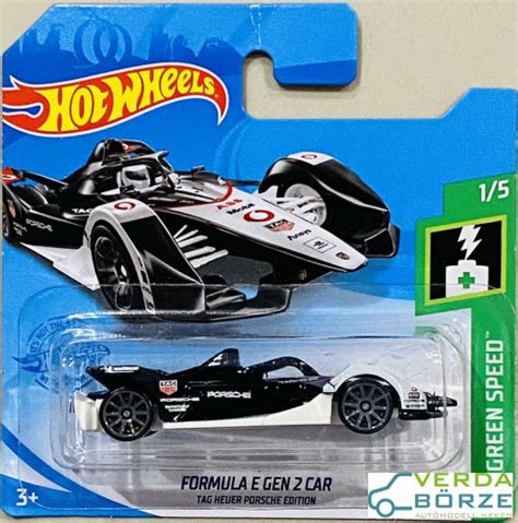 Hot Wheels Formula E Gen Car Bliszteren repedés Autóm