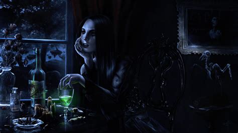 Gothic Vampire Wallpaper Wallpapersafari