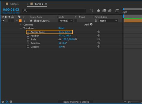 How To Move Anchor Point In After Effects Aejuice