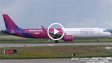 Airbus A321neo Wizz Air Wizz Air Abu Dhabi Livery Ha Lgd Takeoff