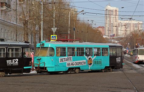 Jekaterinburg Tatra T Su Nr Foto Elektrischer Nahverkehr