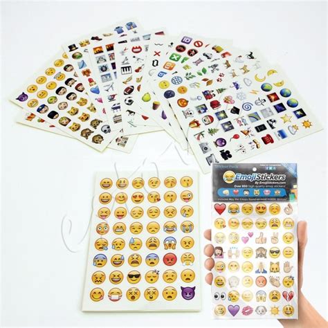 Emoji Sticker Pack 912 Emoji Stickers Most Popular Emojis For Mobile ...