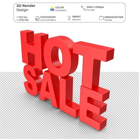 Premium PSD Hot Sale D Modeling Psd File